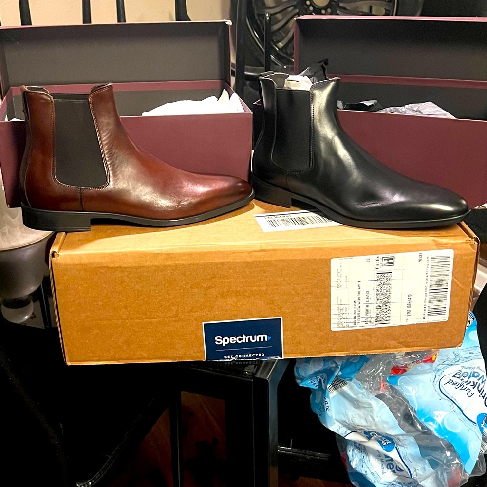 Never worn before brand new in the box. Nice dress shoes